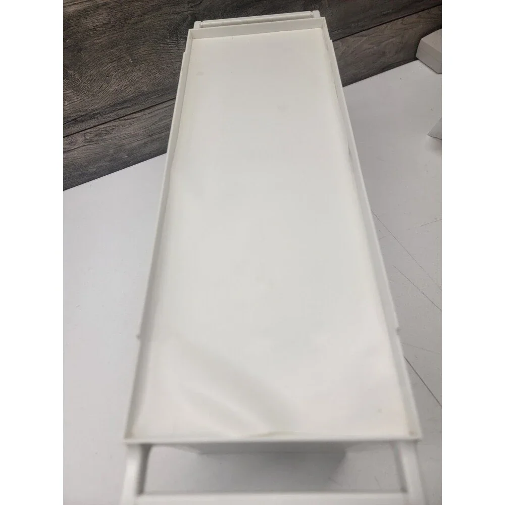 Plastic Vintage Cabinet Sliding Door Storage Medicine Bathroom MCM Shelf Display